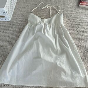 REFORMATION Halter Mini Sundress